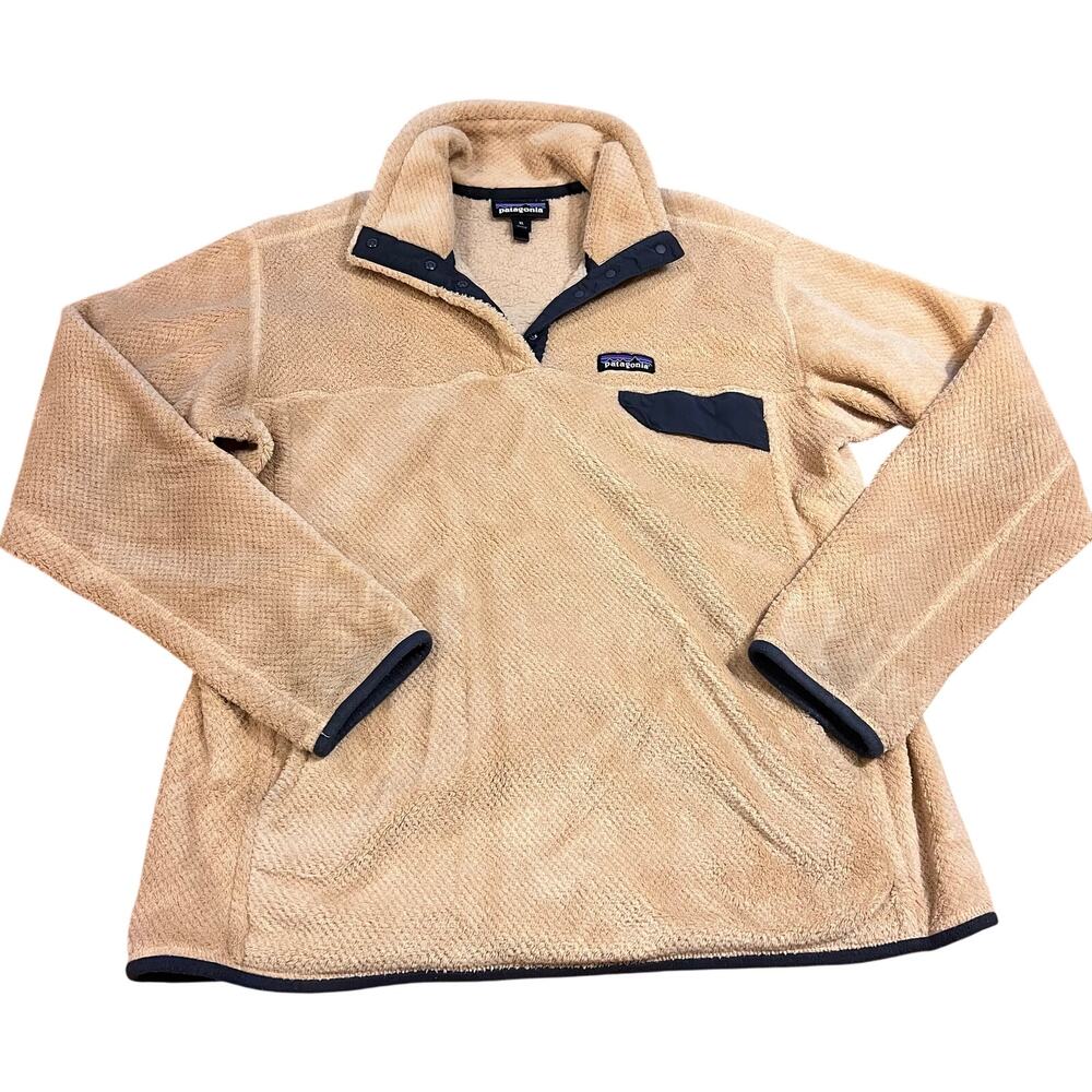 Patagonia Blue Teddy Jacket Plush Fleece Outdoor